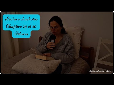 ASMR - Chapitres 29 et 30 - Fêlures - lecture chuchotée