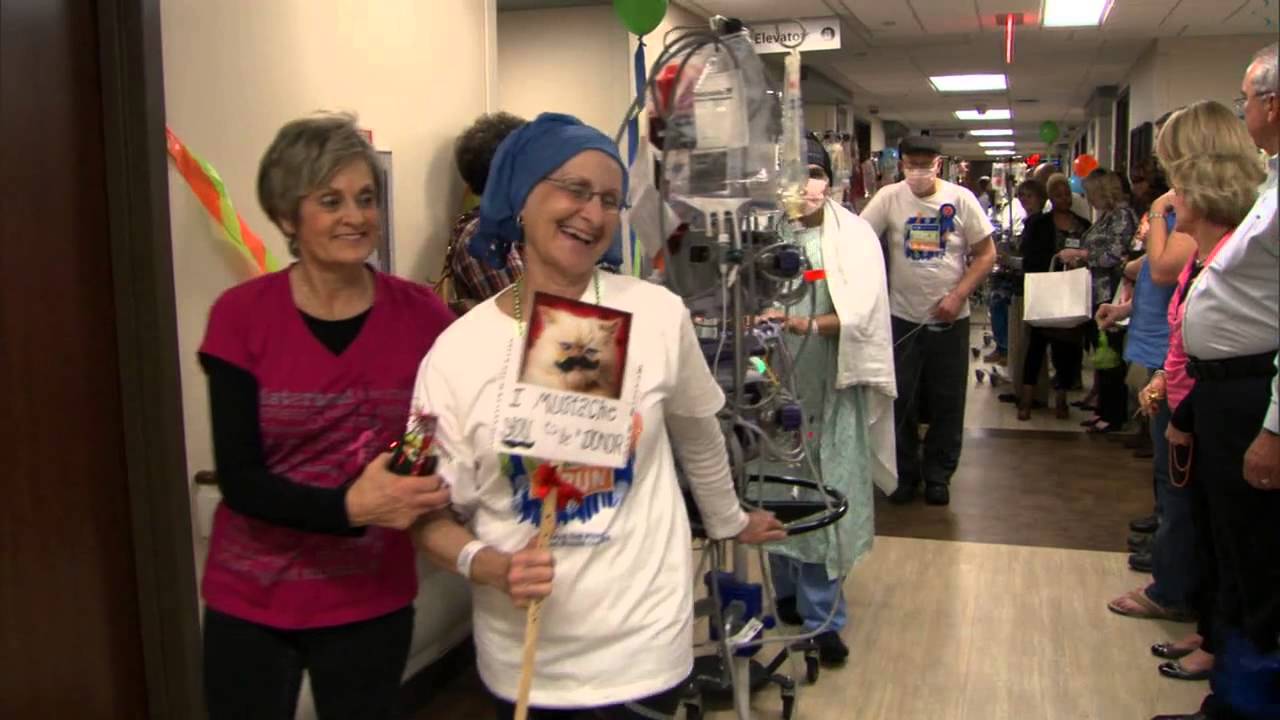 Be The Match Bone Marrow Transplant Unit Walk at Baylor Dallas newspaper mockup