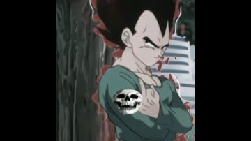 Vegeta shows middle finger #shortvideo #goku #dragonball