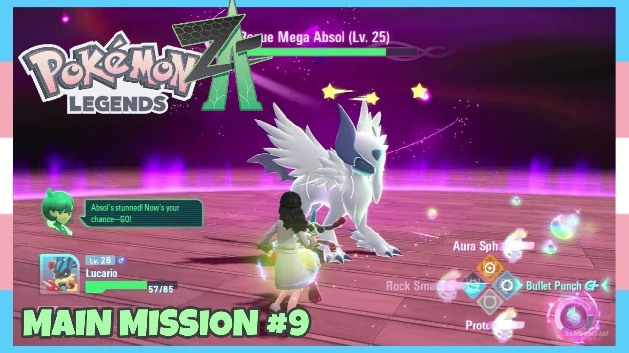 Main Mission #9 -Chase That Mysterious Pokemon *Where To Get Absol