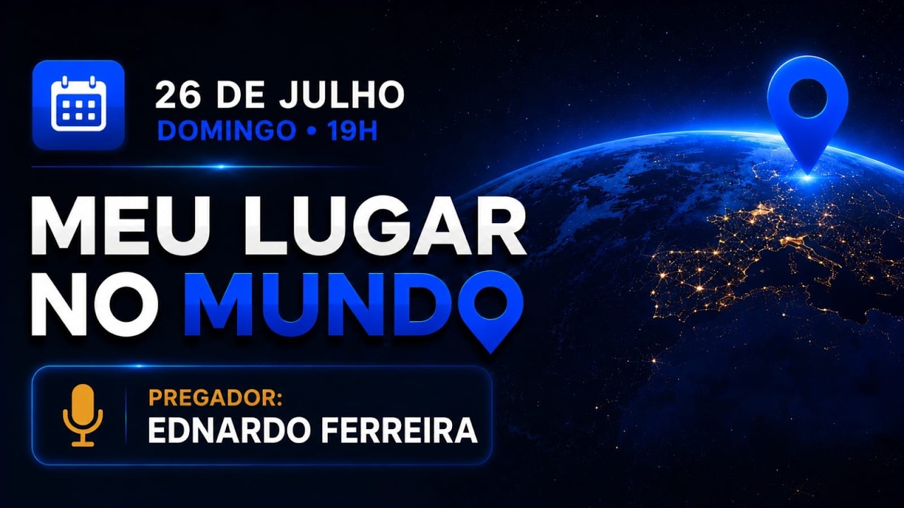 Meu Lugar no Mundo | Ednardo Ferreira | (26/07/2026)