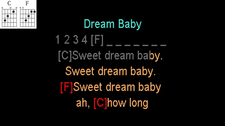 Dream Baby (How Long Must I Dream) Guitar version - Guitar performance video thumbnail