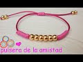 PULSERA DE LA AMISTAD FÁCIL DE HACER //FRIENDSHIP BRACELETS