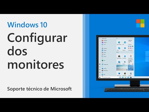 Cómo configurar varios monitores en Windows 10 | Microsoft