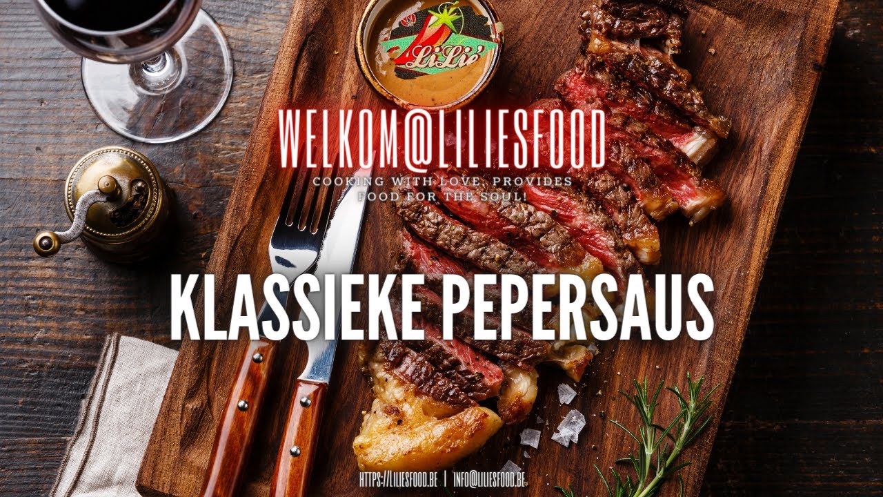 Классический перечный соус с черным перцем!