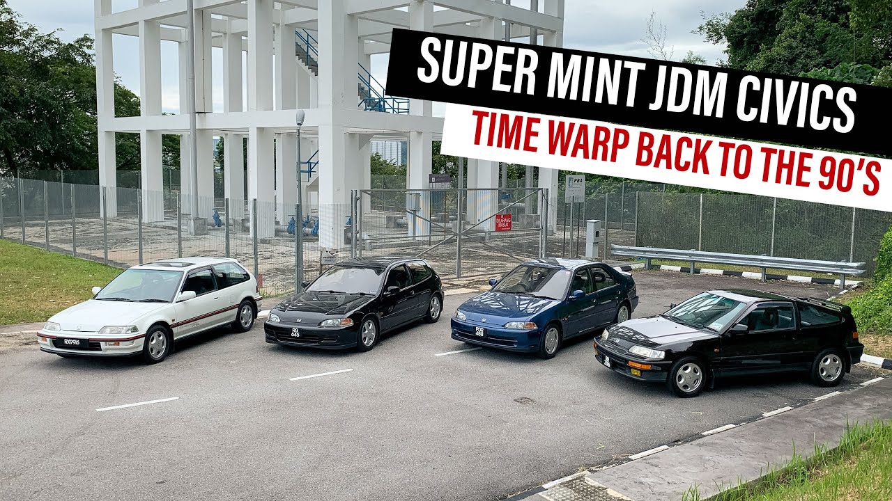 JDM 90’S CIVIC COLLECTION - Feels like I’ve gone back to a Honda dealership in the early 90’S