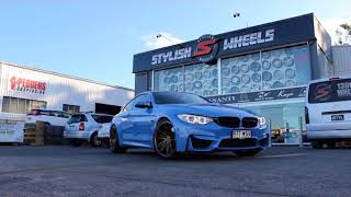 BMW M4 fitted with 20" ENVIZIO EFS2 l Stylish Wheels