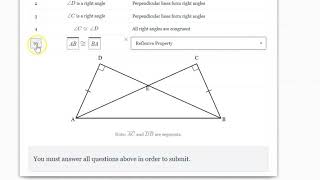More Triangle Proofs with DeltaMath