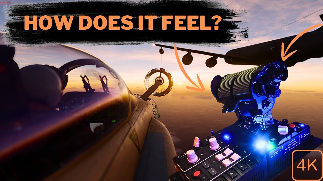 The ultimate F18 DCS gaming setup: VKB STECS Immersive Experience | DCS ...