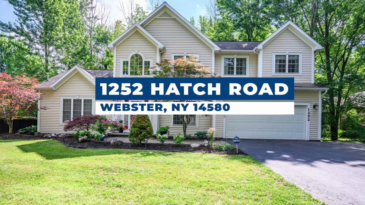 1252 Hatch Rd, ster, NY 14580 Video Tour by R3D Media YouTube