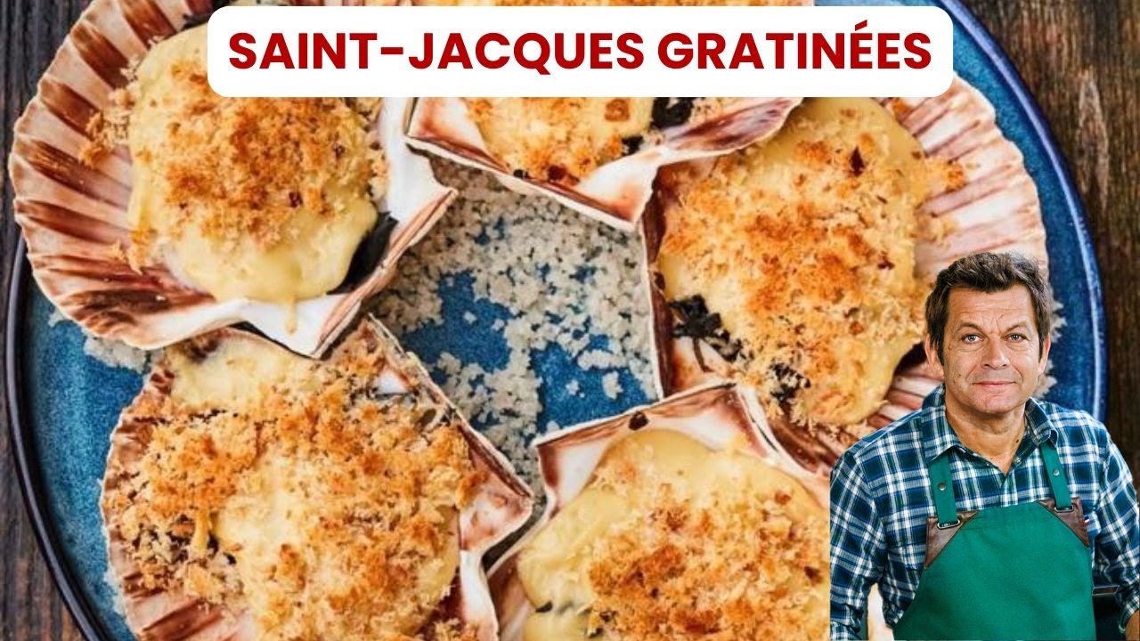 SAINT-JACQUES GRATINÉES de Laurent Mariotte