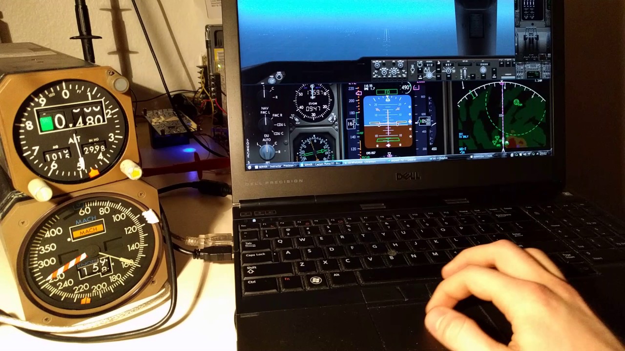 PSX Q Codes Airspeed Altimeter Arinc 429 YouTube