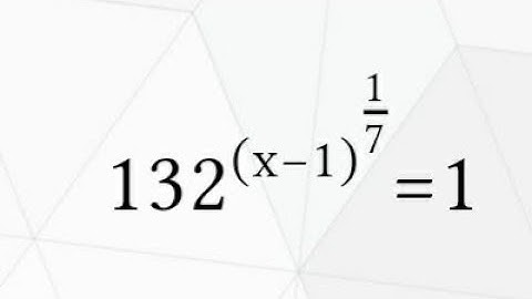 Solving Exponential Equation  Of Olympiad @Olympiadlearning