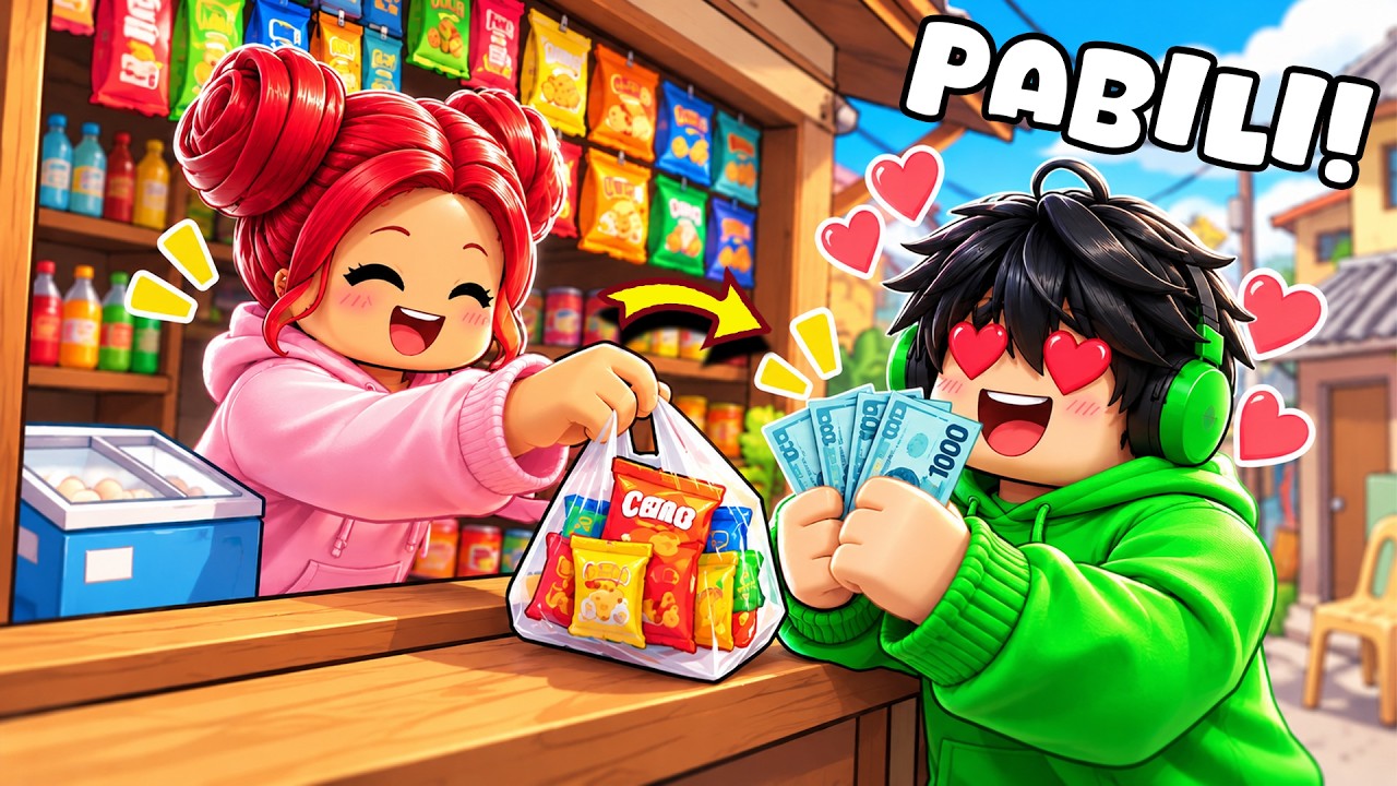 BUMILI SI CRUSH SA SARI-SARI STORE | Roblox Tagalog