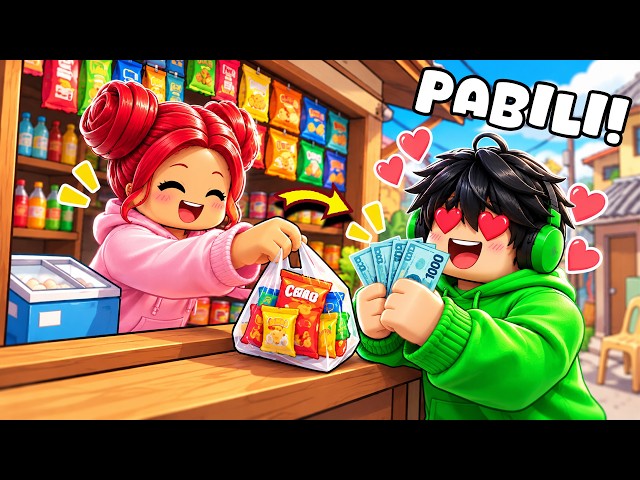 BUMILI SI CRUSH SA SARI-SARI STORE | Roblox Tagalog