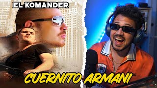 REACCIÓN a El Komander - Cuernito Armani (Video Oficial)