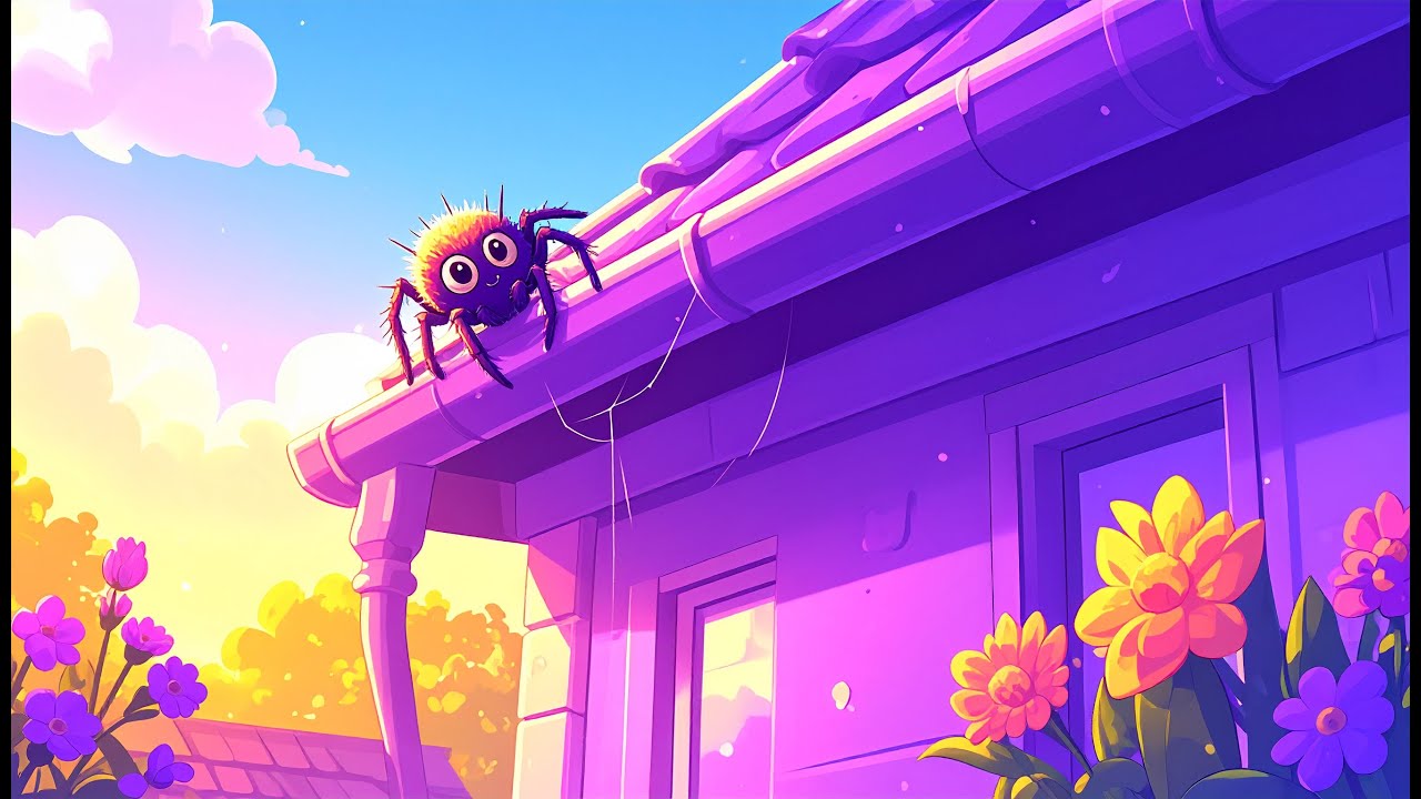 L'ARAIGNÉÉ GIPSY-Comptine/Chanson pour enfants remix 2025