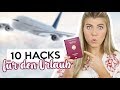 10 TRAVEL HACKS ☀️die DU kennen solltest fürs Reisen mit dem Flugzeug ✈️ | Coco