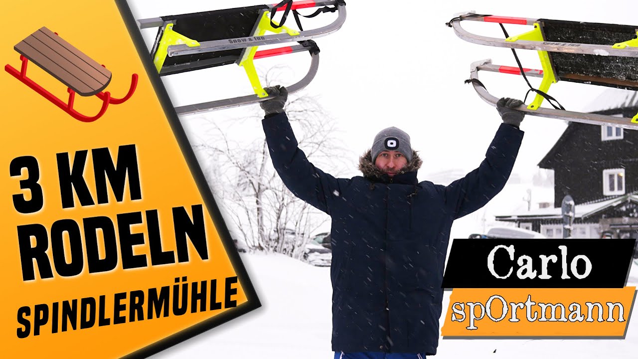 Sáňkařská dráha Špindlerův Mlýn - Die längste Rodelbahn Tschechiens in Spindlermühle | spOrtmann