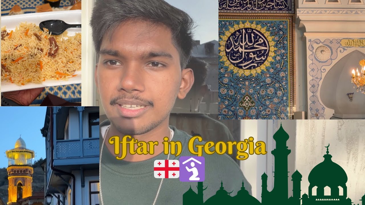 Georgiaയിൽ Iftar Experience 🕌 | Tbilisi Mosque Vlog