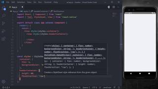 #1 Header | React Native