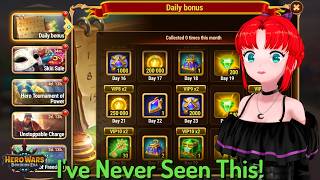 They Changed the Daily Bonus?! — Hero Wars: Dominion Era screenshot 5
