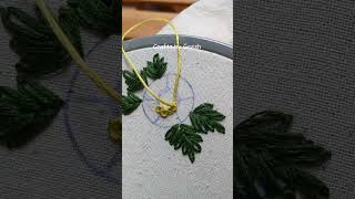 French knots as a filling stitch - Hand embroidery basics for beginners - french knot stitch