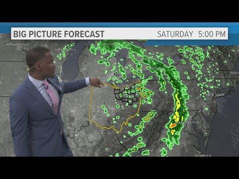 Cleveland area weather forecast: Watching for storms, brighter skies on Mother's Day