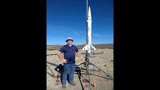 1/3 scale AGM-12D Bullpup Missile Rocket launch