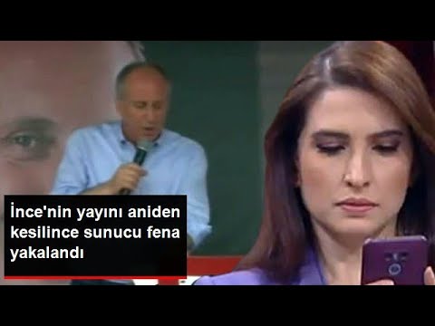 Muharrem İnce'nin Yayını Aniden Kesilince Başak Şengül Fena Yakalandı