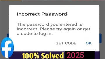 Facebook incorrect password problem solution | How to fixed Fb incorrect password ! in Hindi
