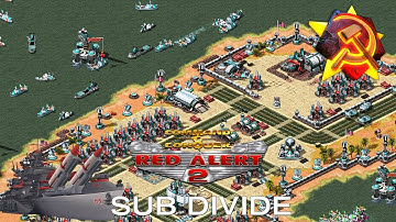 Red Alert 2 Remake - MadHQ Series [Edited Harder Version] - Soviet Mission 6 : Sub Divide