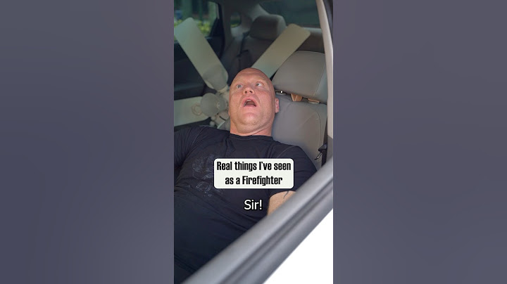 Real things I’ve seen as a Firefighter. He wrecked that plant!  #firefighter #ems #car
