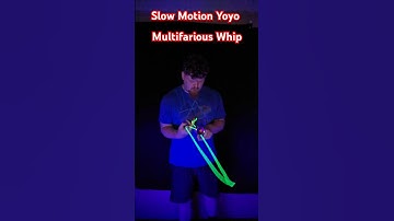 Slow Motion Yoyo(#24) Multifarious Whip #yoyo #yoyotricks #skills #slowed #fyp #skilltoy #trending