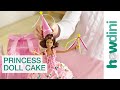 Birthday Cake Ideas: How to make a princess doll birthday cake