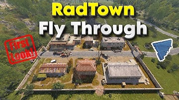 Updated RadTown Monument - BluePrint Fragments