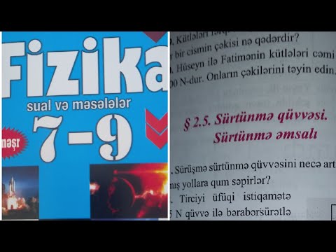 sürtünmə qüvvəsi sürtünmə əmsalı çalışma 171-185 (səhifə38)