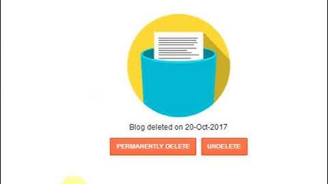 How to Delete a Blog on Blogger Urdu/Hindi