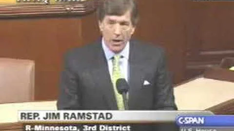 Iraq Troop Surge Debate : Jim Ramstad - Anti Surge