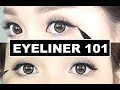 (ENG)Cách Vẽ Mắt Nước Căn Bản - Eyeliner 101 | Tina'sBeautyTips