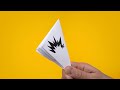 Хлопушка оригами. Как сделать хлопушку из бумаги А4 без клея и без ножниц - простое оригами