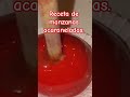 Receta  de Manzanas acarameladas