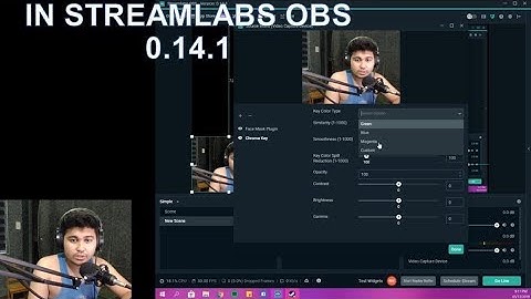 Streamlabs OBS 0.14.1 Chroma Key Tutorial