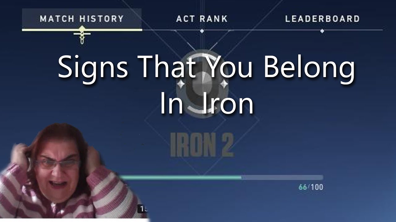 Valorant Signs That You Belong in Iron
