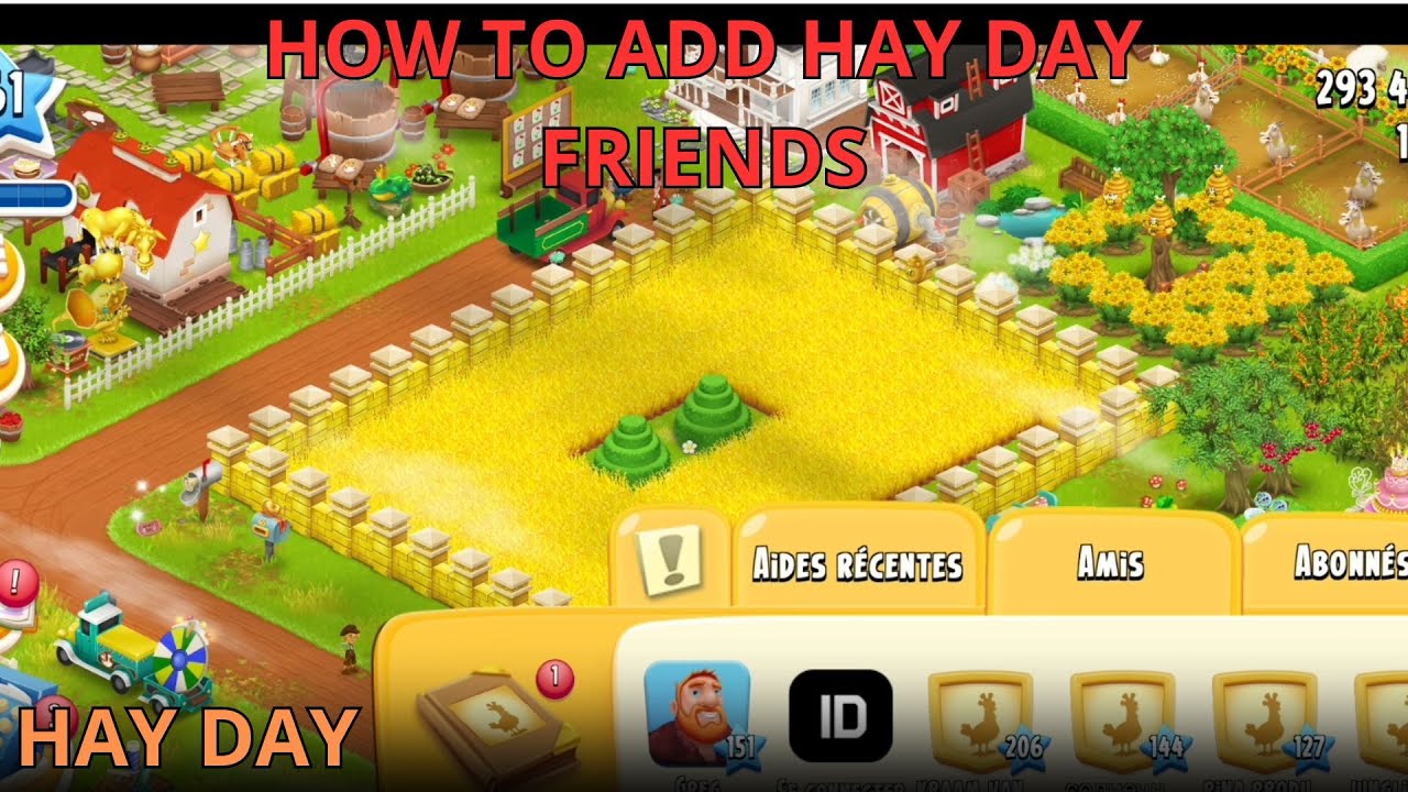 HOW TO ADD FRIENDS ON HAY DAY / ADD FRIENDS ON HAY DAY TUTORIAL - YouTube