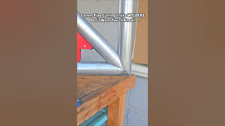Welder’s Secret Pipe Cutting Hack | Stair Railings #shorts