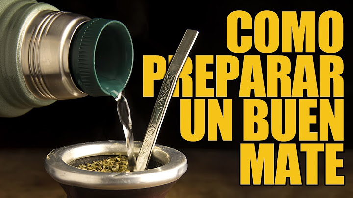 ➤ COMO PREPARAR un MATE (CEBAR)