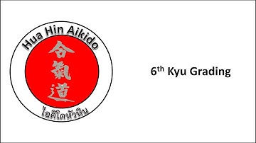 Aikido Grading 6th Kyu