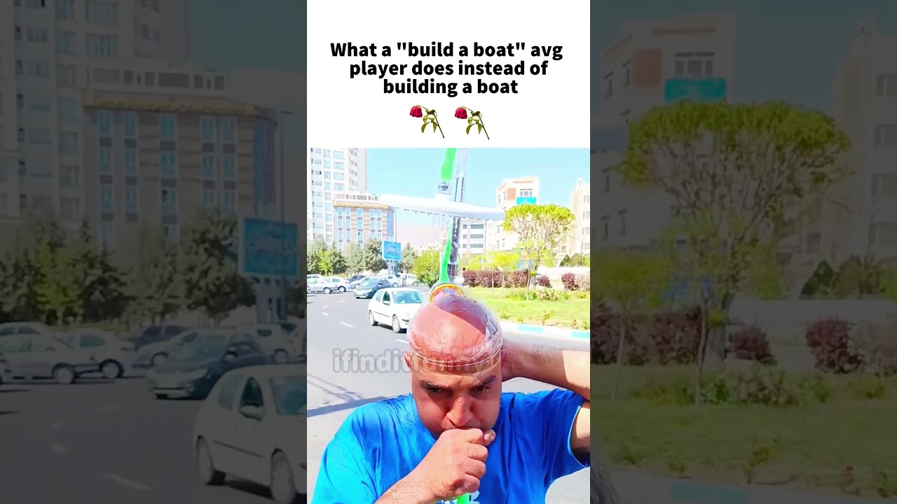 build a boat avg player #shorts #roblox #relatable