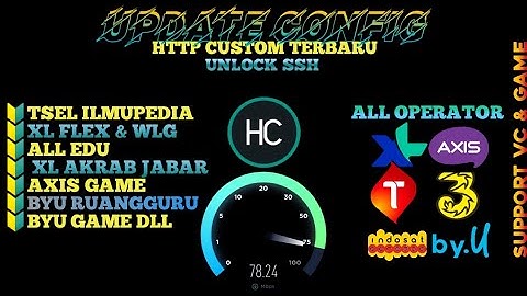 Update config http custom terbaru , cepat konek , 5 Maret 2023 all operator